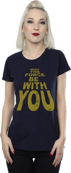Immagine prodotto Star Wars May The Force Be With You Maglietta Donna (XS)