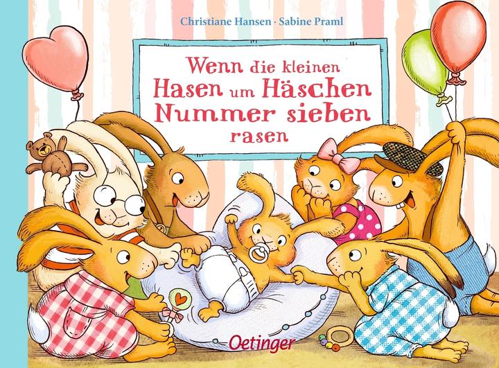 Immagine prodotto Wenn die kleinen Hasen um Häschen Nummer sieben rasen (Tedesco, Praml Sabina, 2023)
