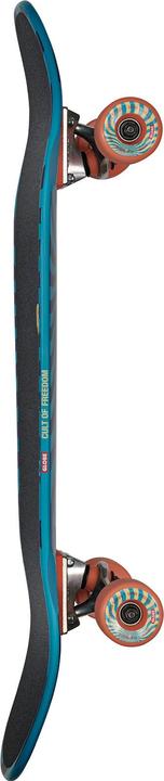 Actual product image Globe Skateboard Dealer 30" - Cult Of Freedom/Blue- Complete 2023 (30")