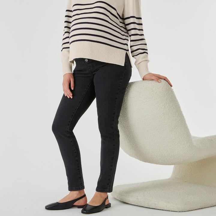 La Redoute Collections Slim-Fit-Jeans für die Schwangerschaft