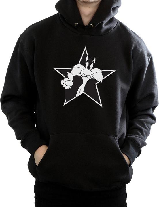Image du produit Looney Tunes - Sweat à capuche SYLVESTER MONO STAR - Homme (XXL)