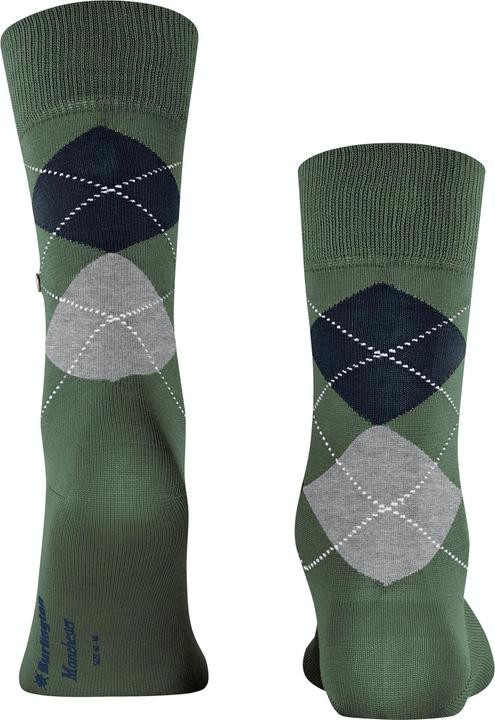 Produktbild Burlington Socken "Manchester" grün/klein gemustert (Einzelpack, 40 - 46)