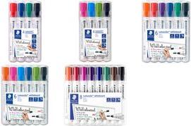 Immagine prodotto Staedtler Lumocolor (1 x 351-4 (arancione) ciascuno, -30 (azzurro), -53 (verde chiaro), -9(nero), -3(blu), -20(rosa), 2 mm, 6 x)