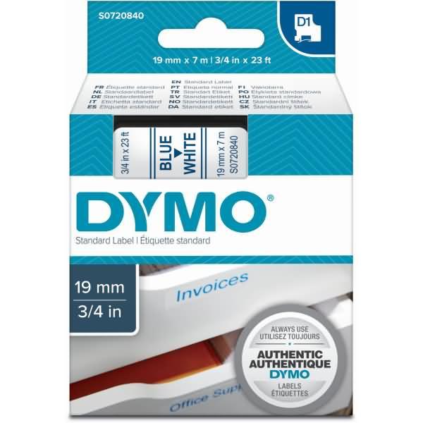 Produktbild Dymo S0720840 Standardband (1.90 cm, Blau)