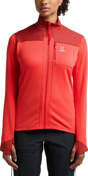 Image du produit Haglöfs ROC Spitz Mid Jacket Women Poppy red/Corrosion (M)