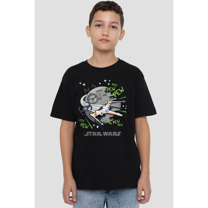 Image du produit Star Wars - T-shirt PEW PEW - Enfant (140)