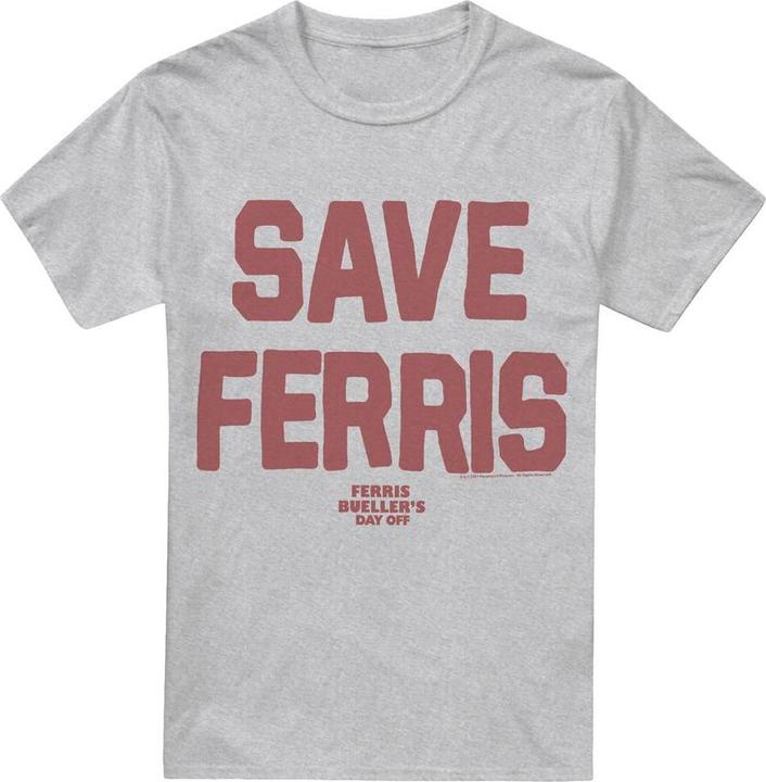 Image du produit Ferris Bueller´s Day Off Ferris Bueller's Day Off - T-shirt SAVE FERRIS - Homme (XXL)