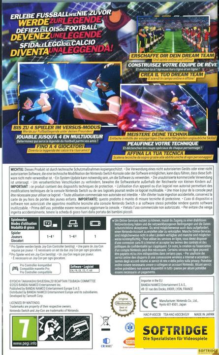 Produktbild Bandai Namco Captain Tsubasa: Rise Of New Champions (Switch Lite, Switch OLED, Switch, Multilingual)
