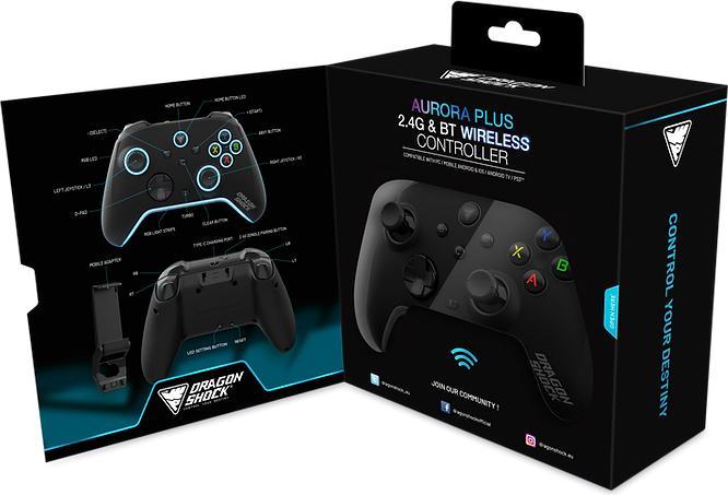 Actual product image Nuance Dragon Aurora Plus Wireless Black for Nintendo (Android, iOS, PS3, PC)