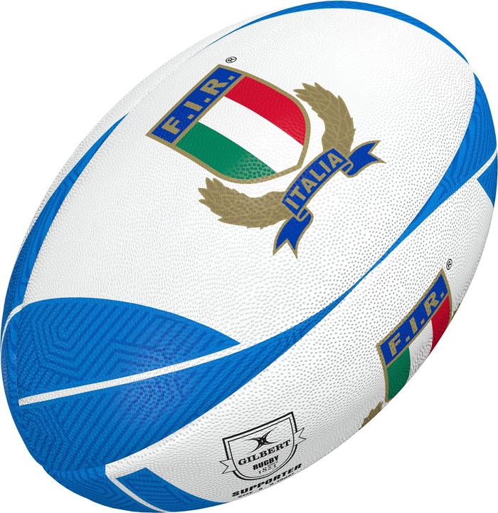 Actual product image Gilbert Rugby ball supporter Italy size 5