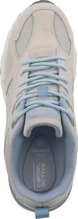 Produktbild Camel Active Sneaker pig nubuk/textile weiss/HELLBLAU (41)