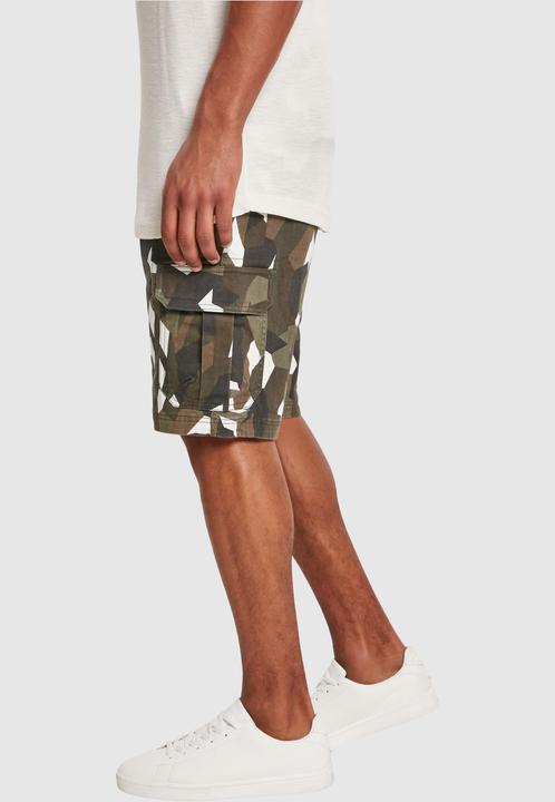 Actual product image Urban Classics Geometric Camo Stretch Twill Cargo Shorts (30)