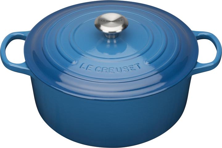 Le Creuset Signature (28 cm, Bräter + Schmortopf, Gusseisen)
