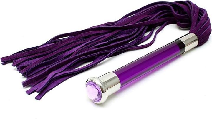 Produktbild Rimba Wildleder-Peitsche mit Glasgriff
