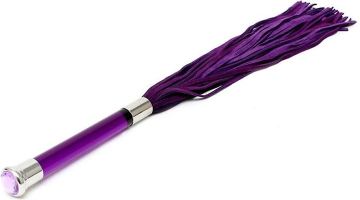 Produktbild Rimba Wildleder-Peitsche mit Glasgriff