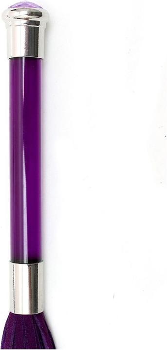 Produktbild Rimba Wildleder-Peitsche mit Glasgriff