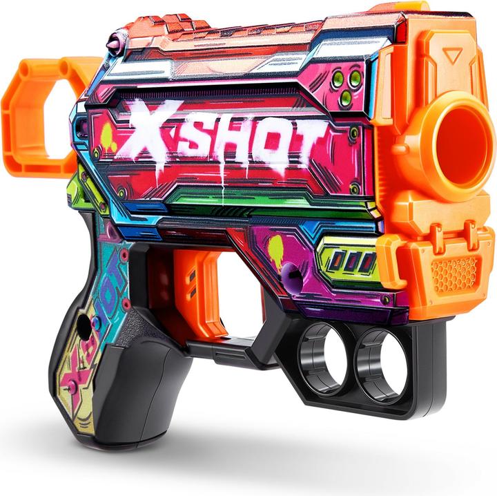Actual product image Xshot Skin Menace 8 Dart Gun