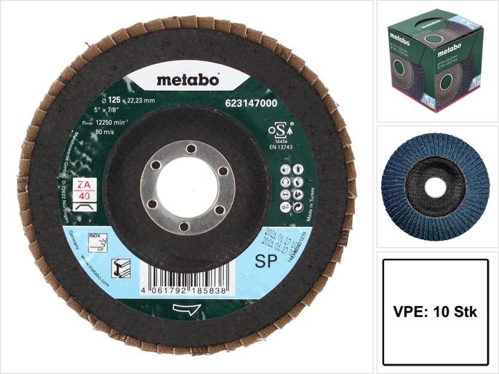 Image du produit Metabo Plateau de ponçage à lamelles (40)