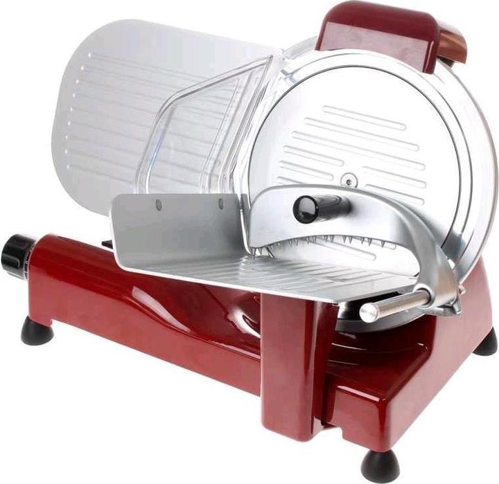 Actual product image RGV Vintage 250 Electric Slicer 140 W Aluminium, Red Aluminium