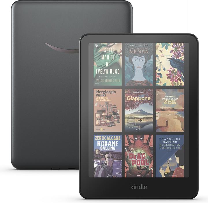 Amazon Kindle Colorsoft Signature (7", 32 Go, Noir métallisé)