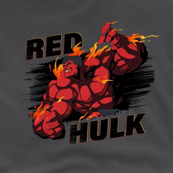 Immagine prodotto Maglietta Hulk Rosso Fuoco Bambini (128)