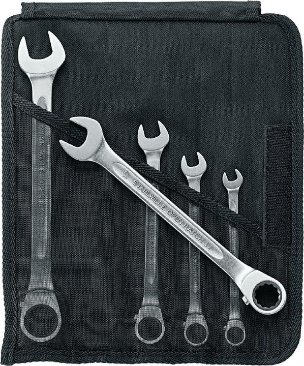 Actual product image Stahlwille Open-Ratch (19 mm, 15 mm, 16 mm, 14 mm, 11 mm, 12 mm, 18 mm, 13 mm, 17 mm, 10 mm)
