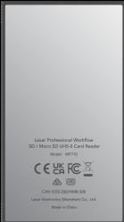 Actual product image Lexar PRO Workflow SD/microSD Reader (USB 3.2 Gen 2)