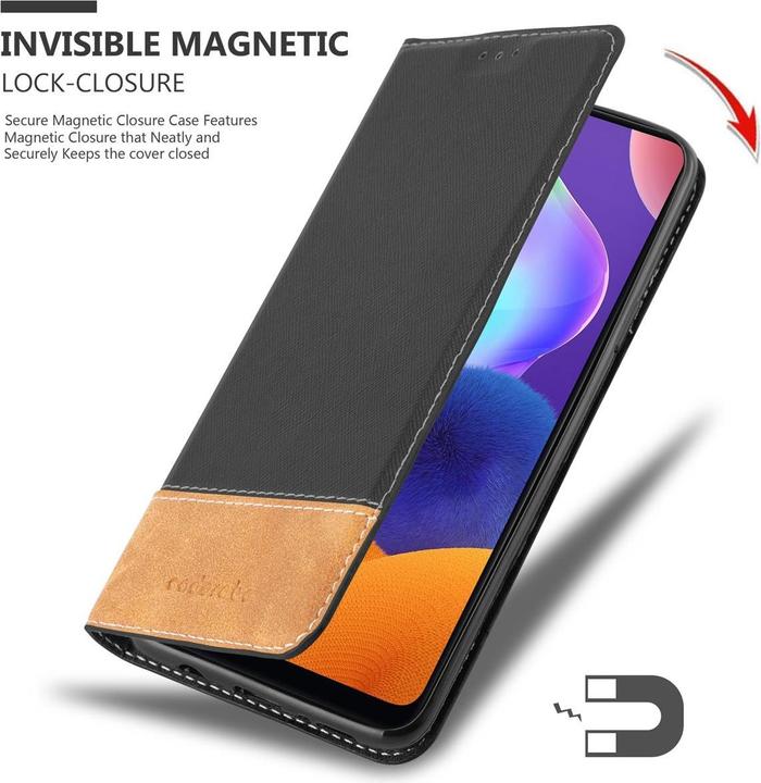 Image du produit Cadorabo Étui X-Wallet en simili cuir (Samsung Galaxy A31)