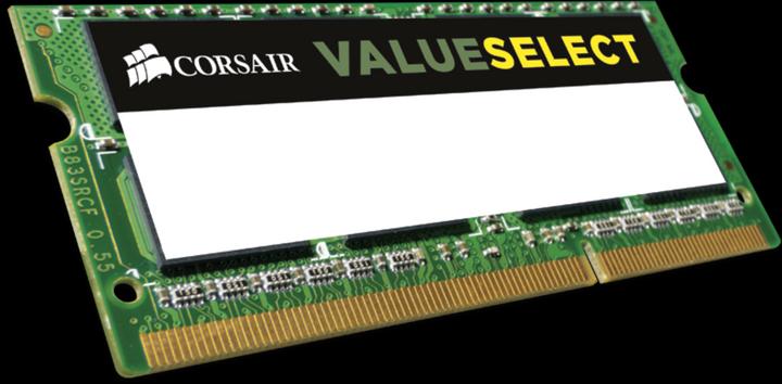 Produktbild Corsair ValueSelect (2 x 4GB, 1600 MHz, DDR3L-RAM, SO-DIMM)