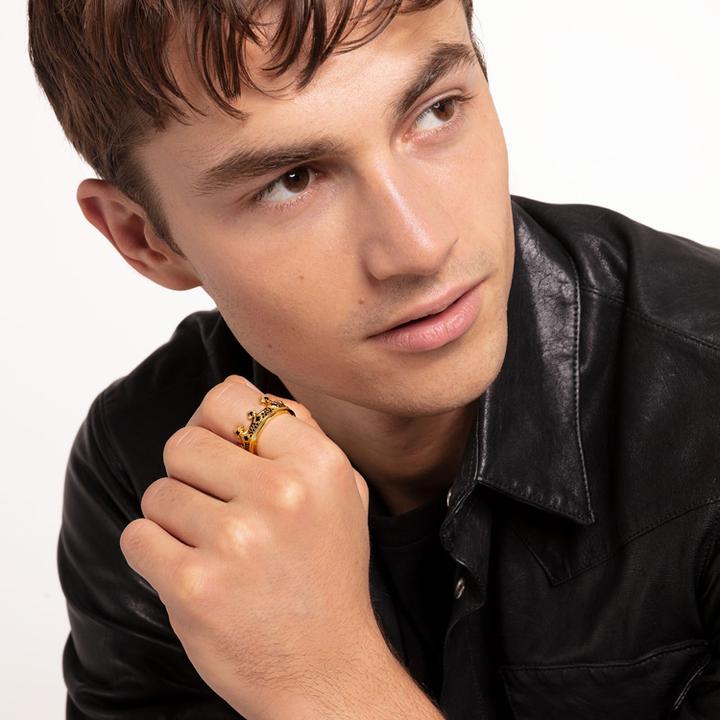 Actual product image Thomas Sabo Ring crown gold (48, 925 Silver)