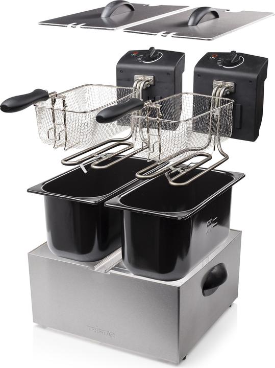 Actual product image Tristar Deep fryer double (EU plug)
