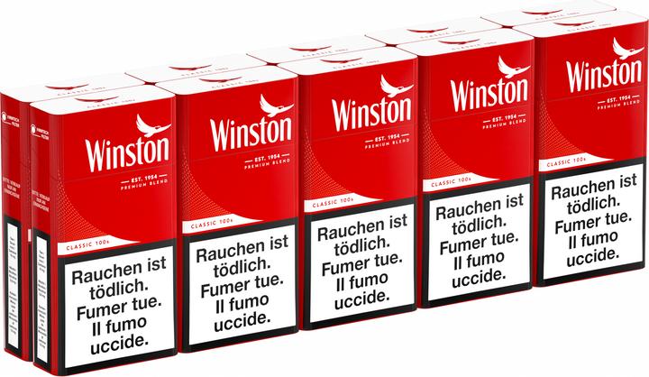 Actual product image Winston Classic 100S (10 pcs.)