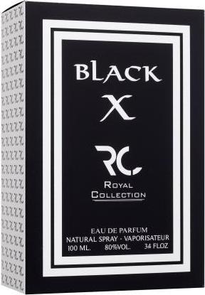 Actual product image Royal Collection Black X (Eau de parfum, 100 ml)
