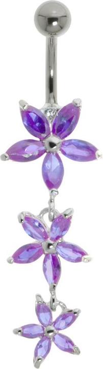 Image du produit Bijouteria Piercing nombril (Acier inoxydable, Argent 925, Cristallin)