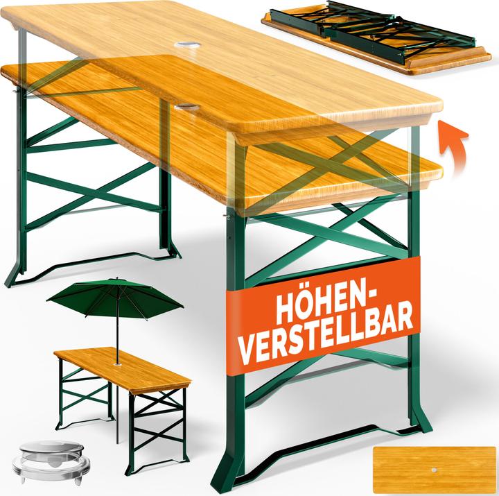 Produktbild Casaria Bierzelttisch (50 cm)