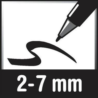 Immagine prodotto Legamaster Pennarello per lavagna bianca/flipchart TZ 150 2-7 mm colori assortiti punta a cuneo 4 (Bianco, 7 mm, 4 x)