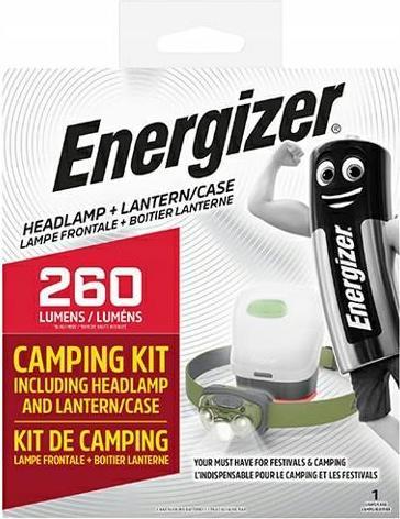 Energizer Latarka Headlight Vision 3aaa 260 lm Zielona+Camping Kit (260 lm)