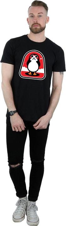 Actual product image Star Wars Mens The Last Jedi Porgs Badge T-Shirt (L)