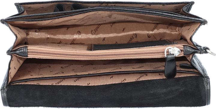 Actual product image Esquire Toscana leather wrist bag 24.5 cm