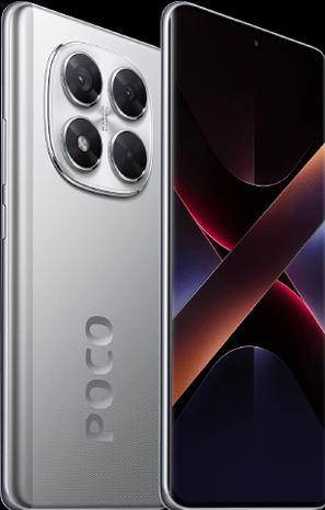 Actual product image Xiaomi Poco X7 (256 GB, Silver, 6.67", SIM + eSIM, 50 Mpx, 5G)
