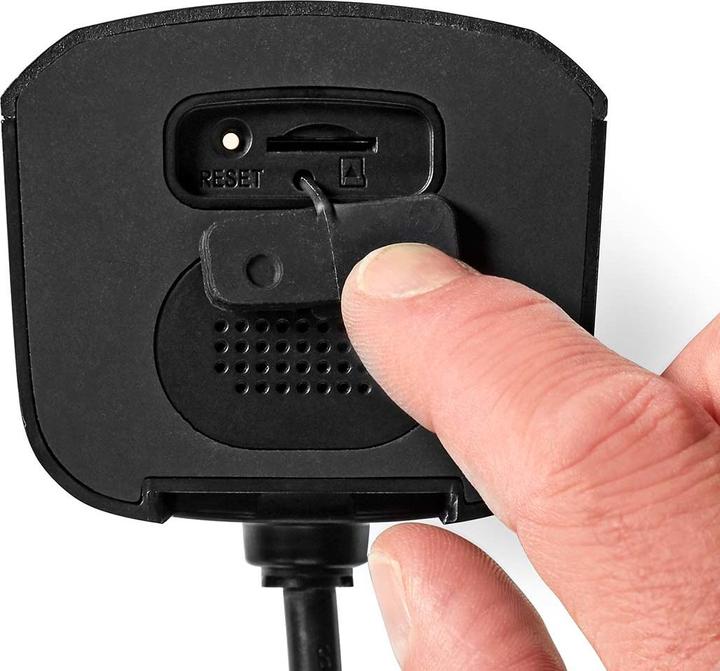 Actual product image Nedis SmartLife Outdoor Camera | Wi-Fi | Ambient Light | Full HD 1080p | IP65 | Cloud Storage (optionala (1920 x 1080 Pixels)