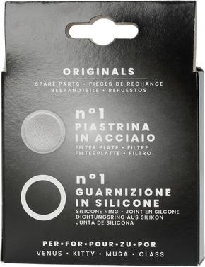 Actual product image Bialetti Seal & Filter Plate Venus, Kitty, Musa, 4 cups