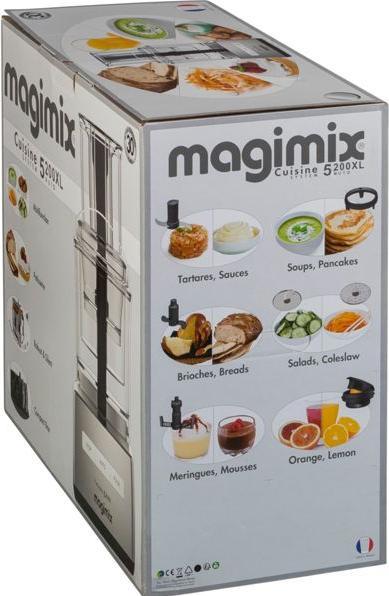 Image du produit Magimix 18591EA Robot de cuisine, plastique,Chrome (650 W)