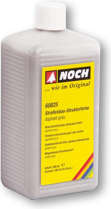Immagine prodotto Noch 60825 Vernice per strutture ferroviarie asfalto, grigio 250 ml