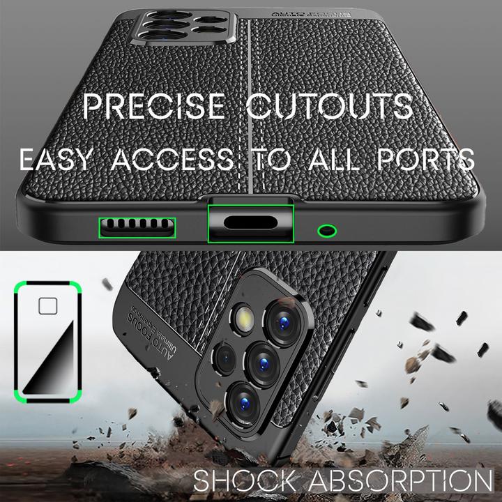 Immagine prodotto Nalia Cover in silicone con aspetto in pelle (Samsung Galaxy A53)