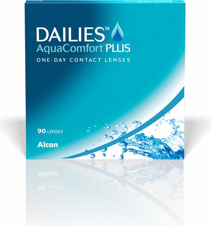 Produktbild Dailies AquaComfort PLUS, sphärisch (90 Stück, Tageslinse, Sphärisch)