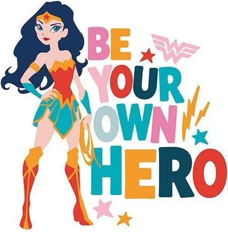 Image du produit Wonder Woman Be Your Own Hero Impression (30 x 30 cm)