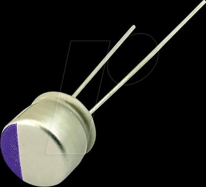 Actual product image Panasonic Polymerkondensator 20V, 22uF