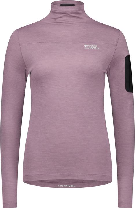 Produktbild Mons Royale Diversion Merino Mock Neck Long Sleeve (L)