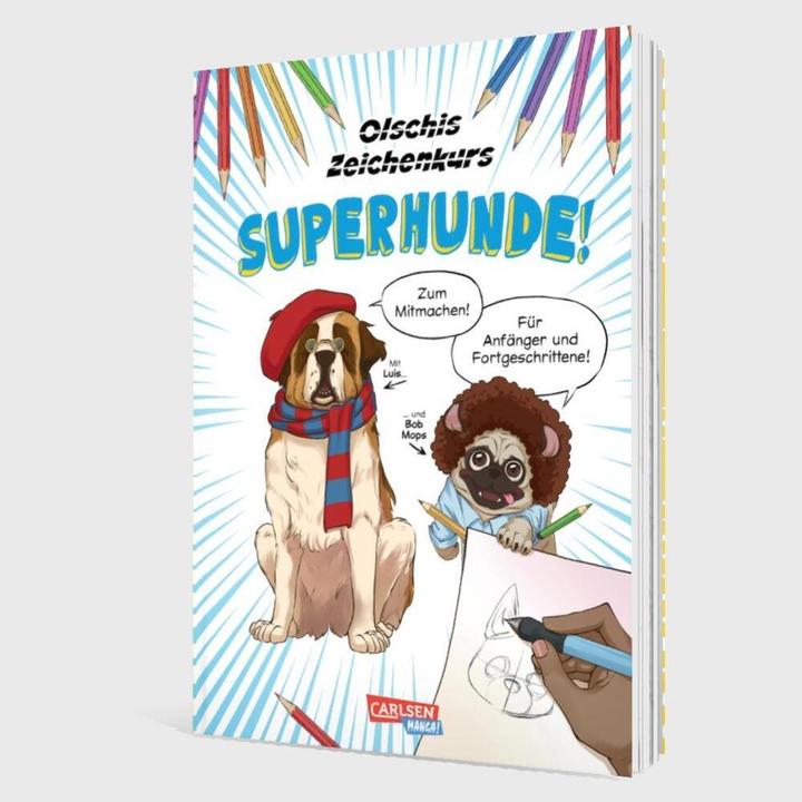 Image du produit Olschis Zeichenkurs: Superhunde! (Allemand, Olschi, 2024)